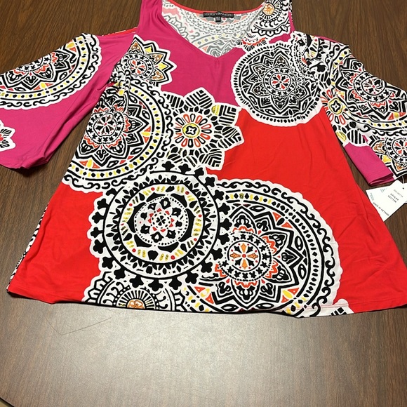 Coco Bianco cold shoulder top, size XL, NWT - Picture 5 of 13